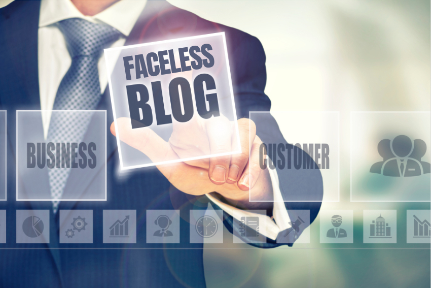 faceless blog